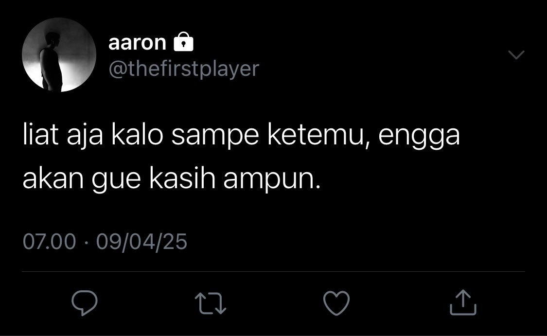 metanapon's tweet photo. 130. engga akan kasih ampun https://t.co/SOYc9ZXP9w