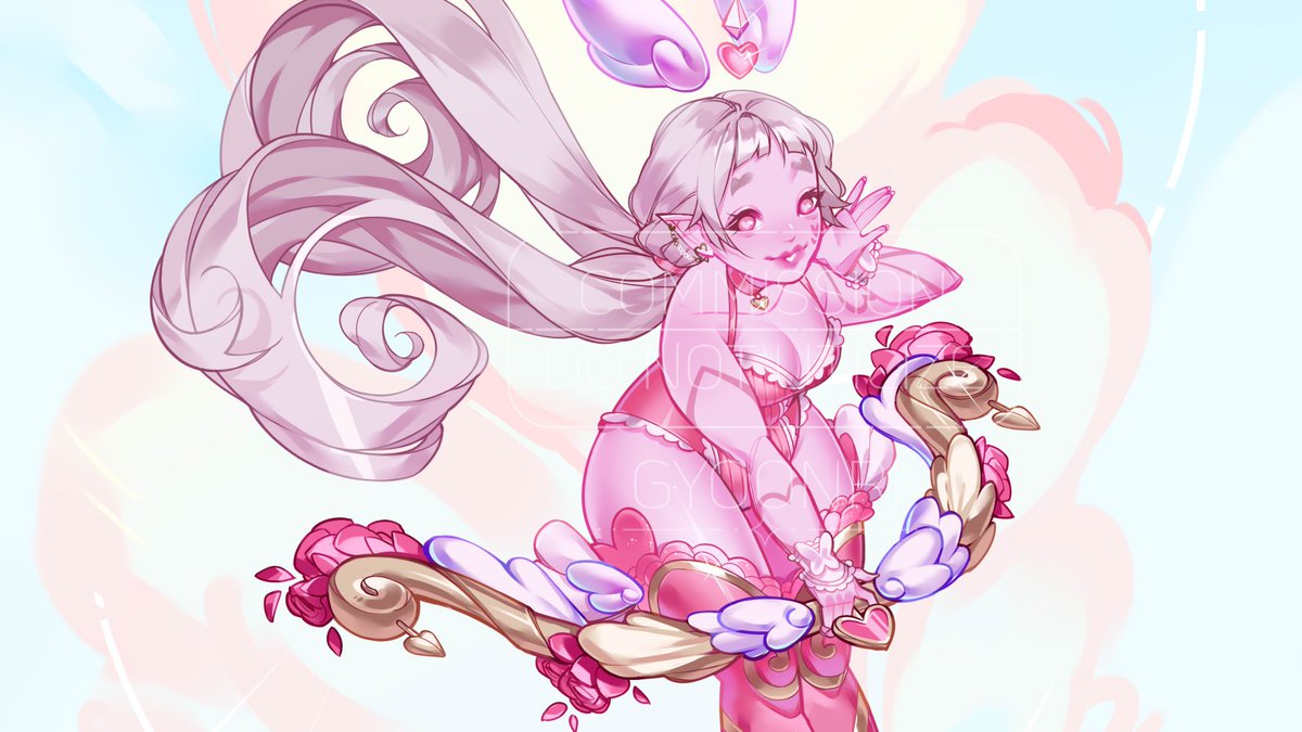 gyoonri's tweet photo. Hey #PortfolioDay !! 

I'm Gyo, Argentinian character designer and illustrator totally not obsessed with pink or lilac 💜🩷✨ https://t.co/HBMuX69EQE
