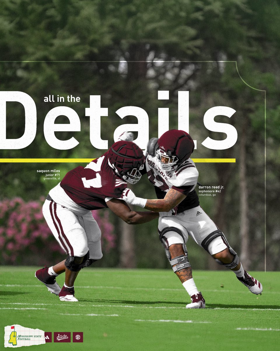 HailStateFB's tweet photo. 𝘈𝘭𝘭 𝘪𝘯 𝘵𝘩𝘦 𝘥𝘦𝘵𝘢𝘪𝘭𝘴 

#HailState https://t.co/kB3XIgYI7b