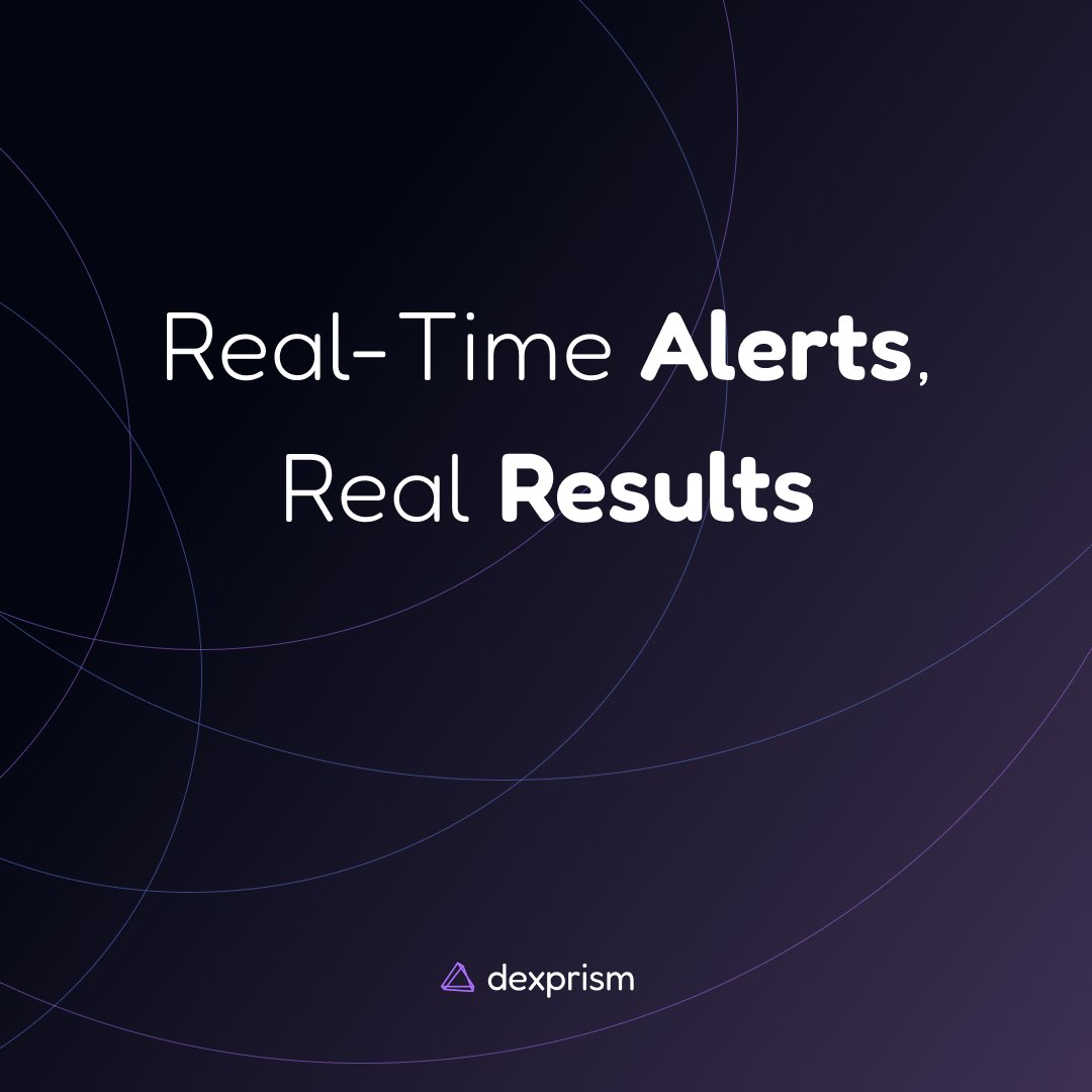 dexprism's tweet photo. 🔔 Stay Informed, Act Faster
Missed a price spike or liquidity drain? Not with DexPrism. Our customizable alerts notify you instantly about price changes, liquidity shifts, and other critical events across chains. Stay ahead of the market—always.
#DeFi #Blockchain https://t.co/OrqqGnQJ6W