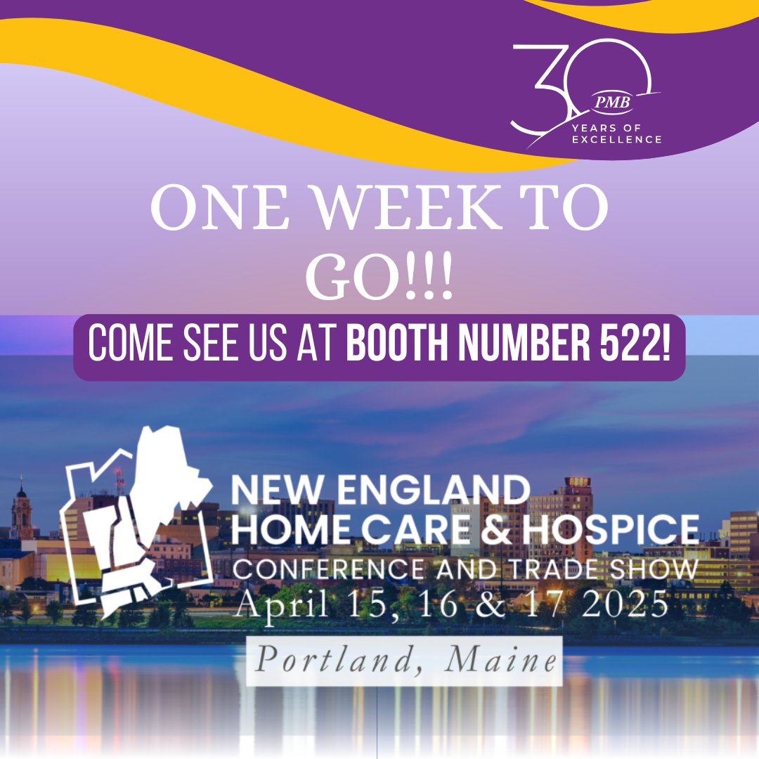 precisionMB's tweet photo. 📣 Just 1 week 'til #NEHCC2025!

Visit PMB at Booth #522 for expert billing tips, revenue insights &amp; a special offer!

Learn how the PMB Institute can help your team reduce denials &amp; boost payments.

📍See you in Portland, April 15–17!

#PMBatNEHCC #PMB30 #NEHCC2025 https://t.co/1xUIypRPHa