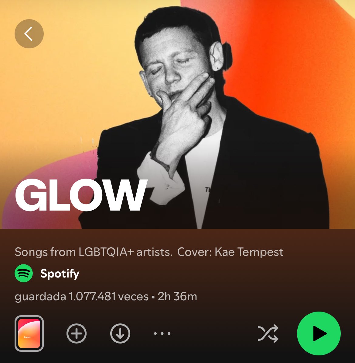 juanjobonainfo's tweet photo. 📈 | “Virgen de Magallón” ha entrado en la playlist de Spotify “GLOW” 🙌🏼

🔗: https://t.co/o7W5ptA2yi https://t.co/eRprDNpGVF