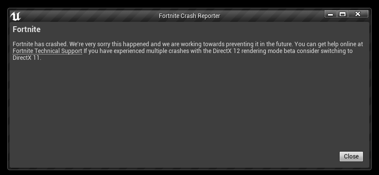 kody_hoff100's tweet photo. @FortniteStatus @CherkoYT This is the error I get. https://t.co/iGoXxACUg0