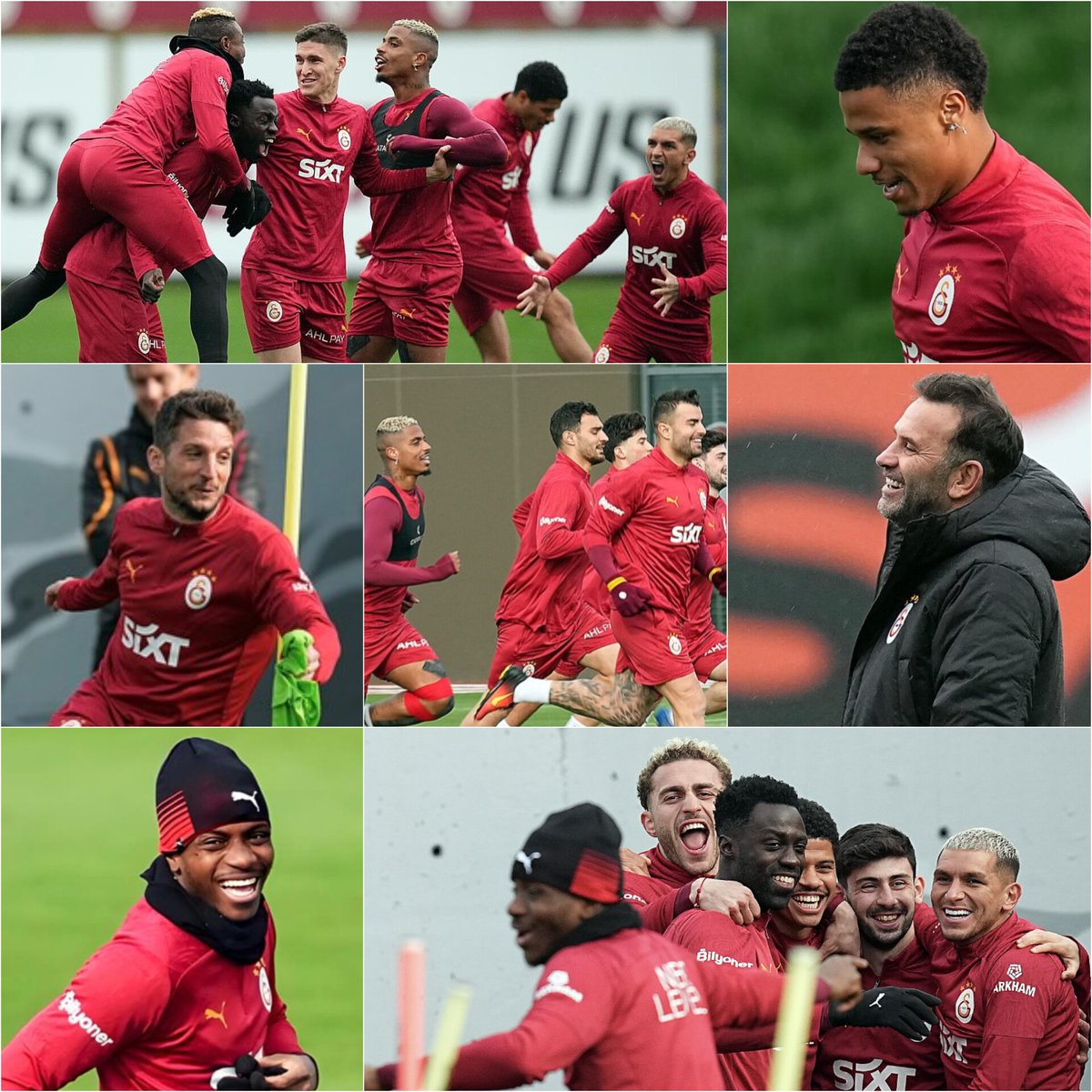 💛❤️ Son iki gündür takımımızın neşesi.