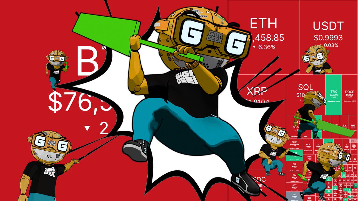 Markets dip. Execs panic.

But geeks? We build.
We stack $GEEK and rewrite the script.

Our conviction isn’t seasonal—it’s permanent.

CA: mo35KCU9q84E7XxmiZyws45EAvTfKhmiu4y8Ms7GEEK

<a href="/solana/">Solana</a> @RaydiumProtocol