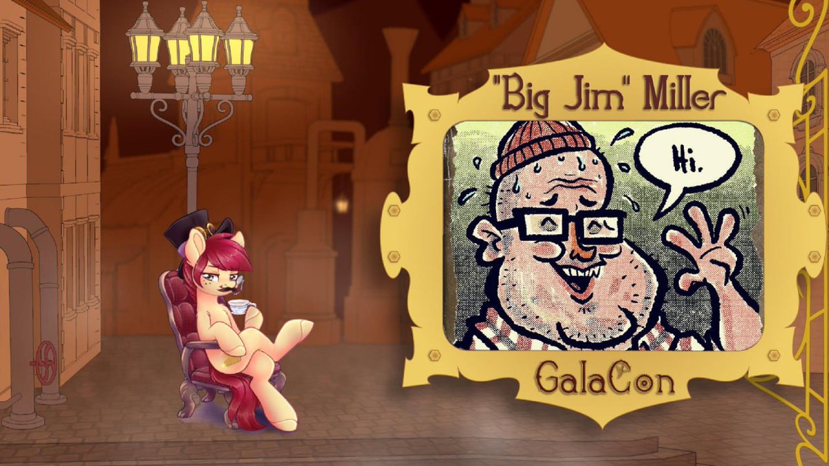 GalaCon (@gala_con) on Twitter photo The longest show-runner of Friendship is Magic, âBig Jimâ Miller is coming to GalaCon 2025! No longer bound by NDAâs, heâll host a panel to answer your unresolved questions!
For more info, check out his bio:
galacon.eu/big-jim-miller/
<a href="/TheBiggestJim/">Big Jim Miller</a> The longest show-runner of Friendship is Magic, âBig Jimâ Miller is coming to GalaCon 2025! No longer bound by NDAâs, heâll host a panel to answer your unresolved questions!
For more info, check out his bio:
galacon.eu/big-jim-miller/
<a href="/TheBiggestJim/">Big Jim Miller</a>