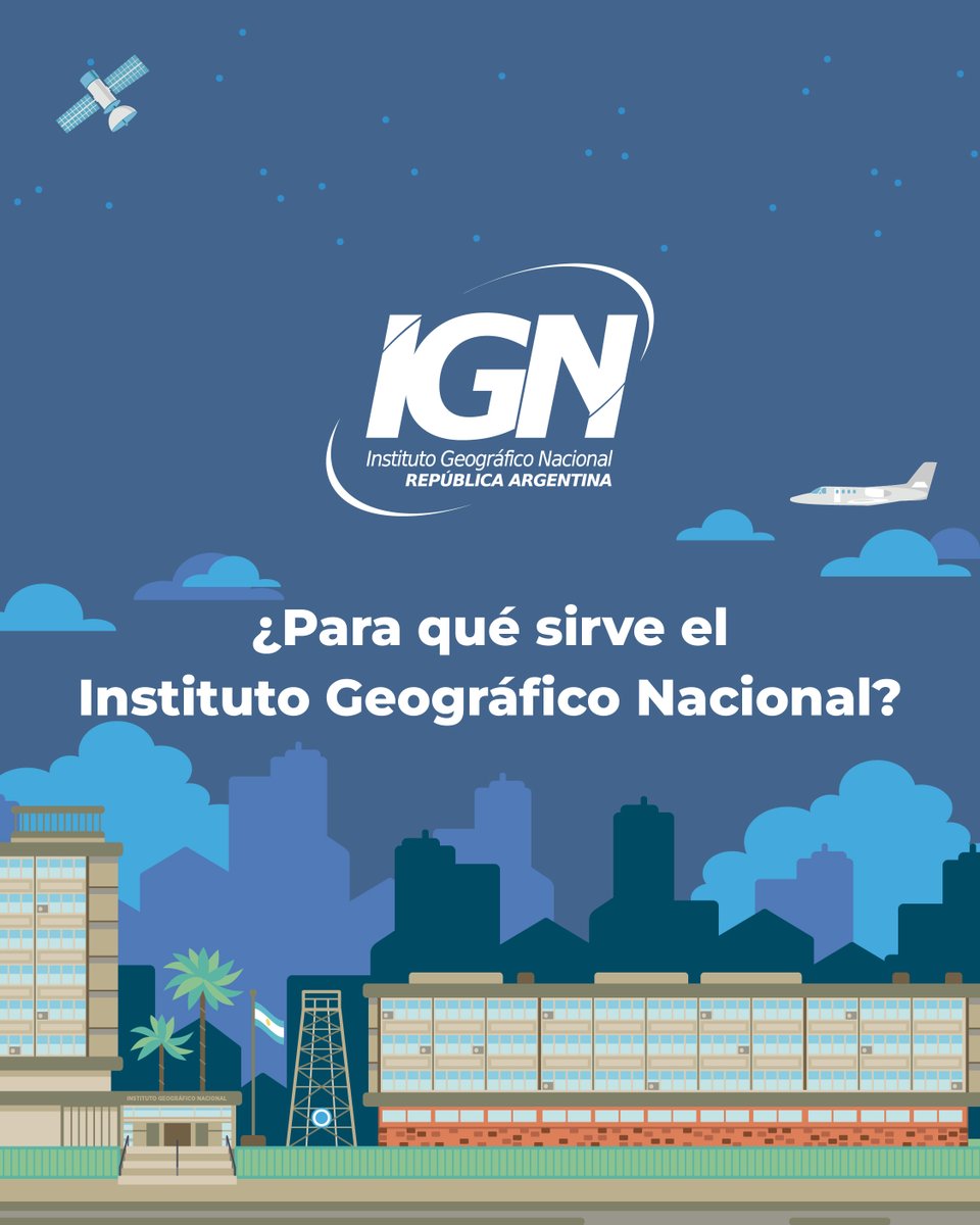 ARGENTINAIGN's tweet photo. 📍 ¿Qué hacemos en el Instituto Geográfico Nacional?
Conocé nuestras principales actividades, misión y objetivos.
Desde hace 146 años, producimos y gestionamos la información geoespacial oficial de la República Argentina.
#IGN #GeografíaArgentina #Cartografía #DatosEspaciales https://t.co/2p79qMzEq9