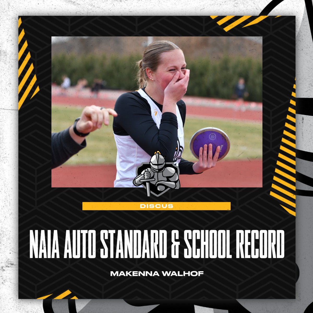 duxc_tf's tweet photo. Another school record for Makenna, but this one was an A standard throw!

The meet last weekend also resulted in 29 personal best and 12 All-Time Top-10 finishes for the Defenders!

#duxctf https://t.co/Eb1iMFeCs1