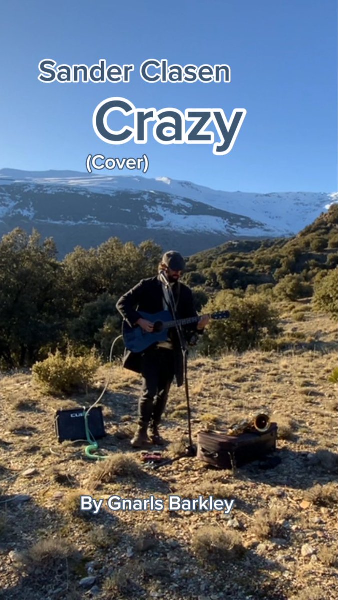 Cover nuevo: “Crazy” de Gnarls Barkley.
Grabado con la Sierra Nevada nevada a la espalda y toda la locura en el corazón.
¿Me ayudas a difundirlo?

youtu.be/vn9WPTem1Qc?si…

#crazy #cover #gnarlsbarkley #sanderclasen #laalpujarra