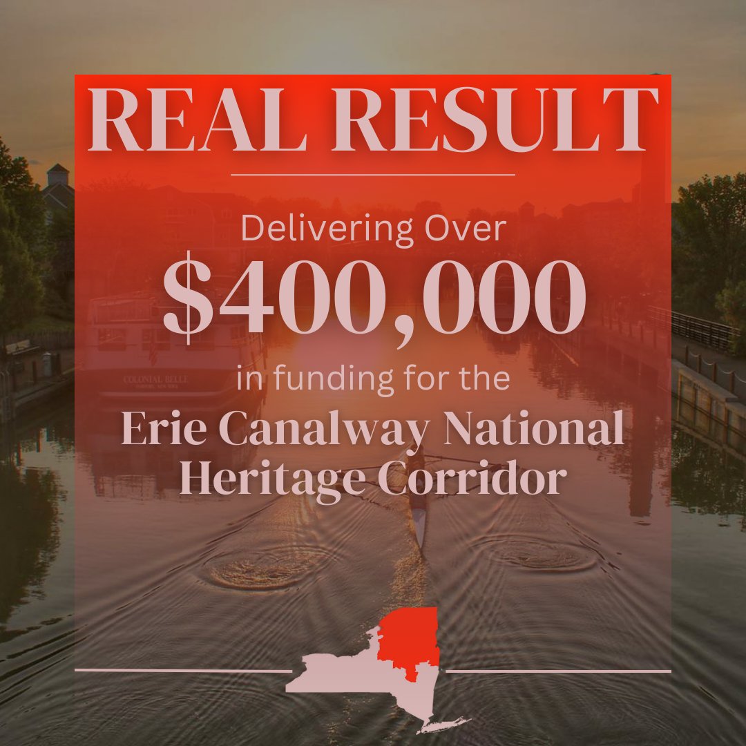 EliseStefanik's tweet photo. #REALRESULT: I am proud to support the Erie Canalway National Heritage Corridor’s Mohawk Valley Historic Rural Revitalization Grant Program in its crucial mission to invest in our historic sites across Upstate New York. These funds will ensure significant sites such as the centuries-old Old Fort Johnson and the Little Falls Public Library are preserved for future generations to learn from and enjoy. #NY21
