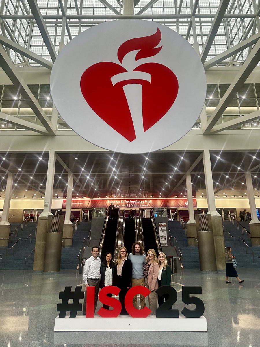 UCDavisStroke's tweet photo. Our team members attended #ISC25 in Los Angeles to engage with fellow leaders in stroke care. Thank you for having us, @AHAScience. https://t.co/haOwrItNjr