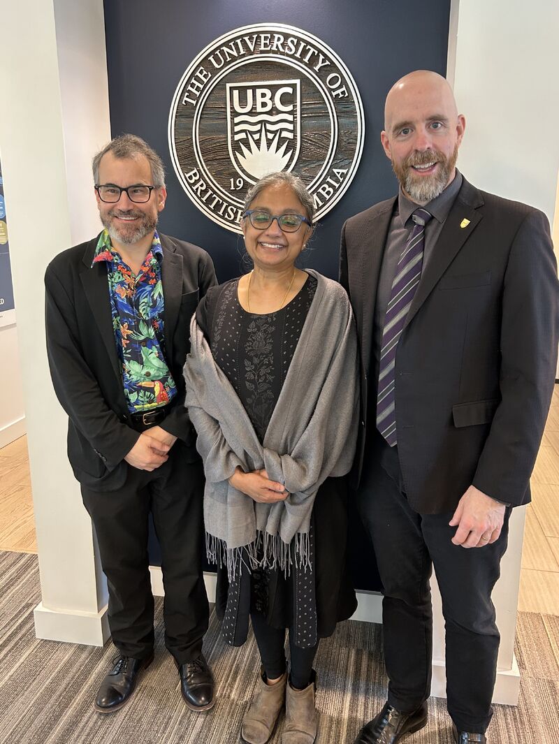 Benoit-Antoine Bacon (@ubcprez) on Twitter photo Great pleasure to meet with Professor Malabika Pramanik, Scientific Director of the Banff International Research Station (BIRS), and our new Dean of Science Mark MacLachlan. The University of British Columbia is a science powerhouse, and BIRS is a jewel! <a href="/ubcscience/">UBC Science</a> Great pleasure to meet with Professor Malabika Pramanik, Scientific Director of the Banff International Research Station (BIRS), and our new Dean of Science Mark MacLachlan. The University of British Columbia is a science powerhouse, and BIRS is a jewel! <a href="/ubcscience/">UBC Science</a>