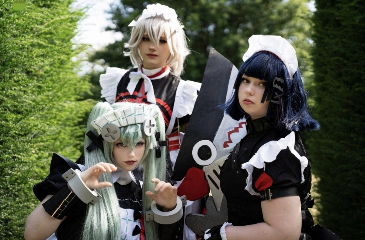 milkezaurus's tweet photo. Thank you for using Victoria Housekeeping. Your wish is our command. ~

Ellen Joe: @cosmay__ 
Alexandrina: @rubberr_duckie 
Corin: @milkyzaurus 
Photography: @ hayden.jpeg 

Media: Zenless Zone Zero
 #cosplay #cosplaygirl #cosplaygirls #cosplayersofinstagram #cosplayers #coser https://t.co/eMr3zL0wUk