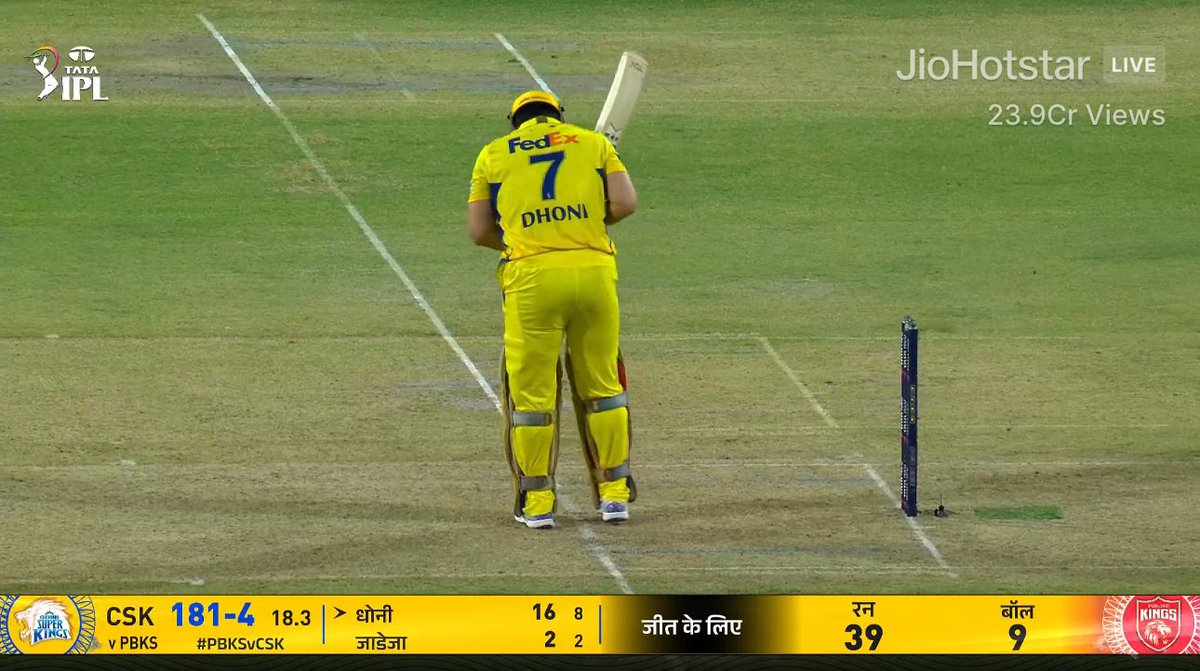 BadkaEngineer's tweet image. Conway की जगह धोनी को रिटायर आउट होना था । 

 #CSKvsPBKS #CSKvsPKBS