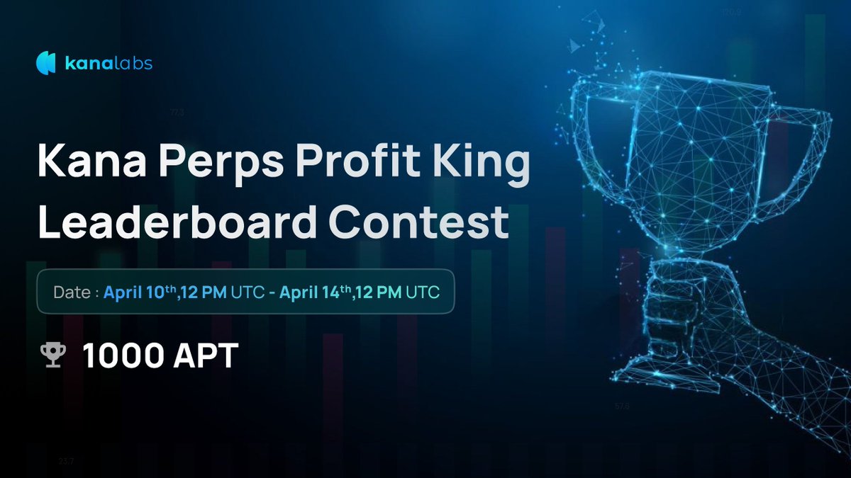 1️⃣The Kana Perps Testnet Leaderboard Campaign was a huge success!

Thanks to our community, we stress-tested the platform, received valuable feedback, and resolved key improvements.

It’s time for the next challenge - PnL Testnet Leaderboard Campaign! ⬇️