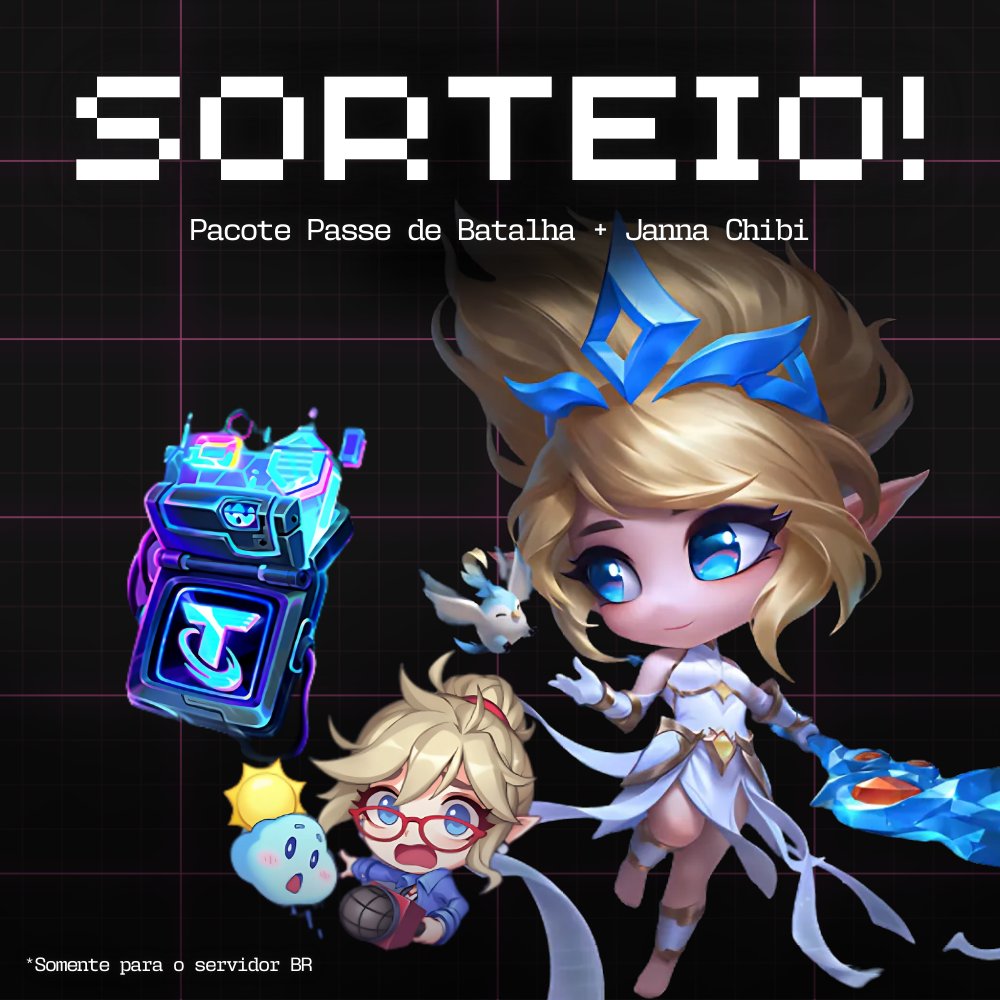 Ziziziziie's tweet photo. 🚨HORA DO SORTEIO 🚨

Para concorrer ao Pacote do Passe + Janna Chibi* basta:

💅Me seguir
📍Marcar um amigo
💙Like e RT no Post

SORTEIO DIA 13 de Abril

Boa sorte a todos ❤️

*O prémio será um gift card que cobre o valor do pacote https://t.co/x1V3mapPqA