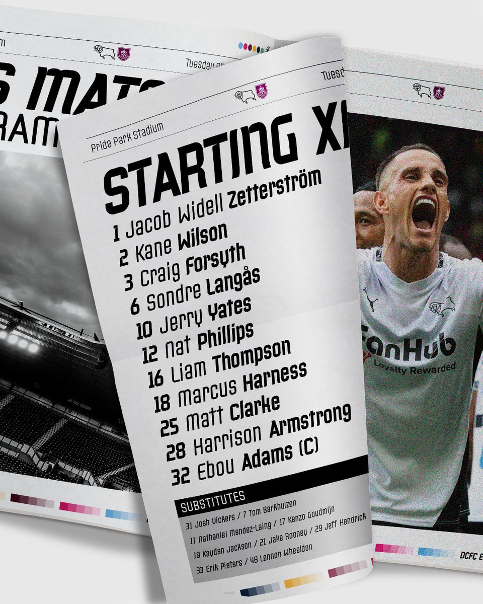 Derby County tweet media