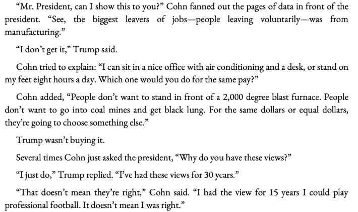 I miss Gary Cohn so fucking much.