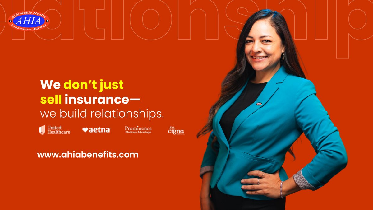 AHIALLC's tweet image. "Experience the AHIA difference. Friendly. Reliable. Here for you. ❤️ #WhyAHIA #InsuranceExperts