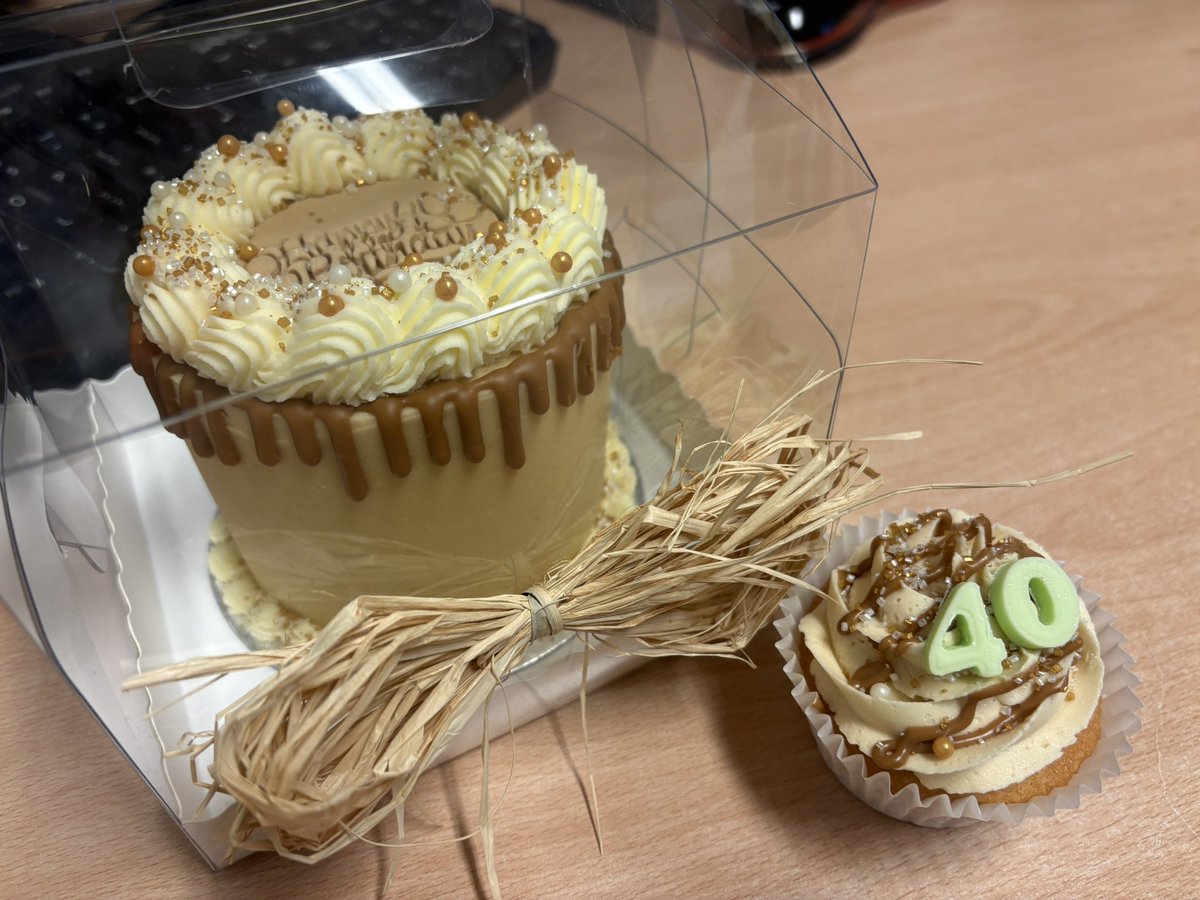 Surprised and spoilt last week by the best team ever 🥹 I’m full of gratitude (and cake).