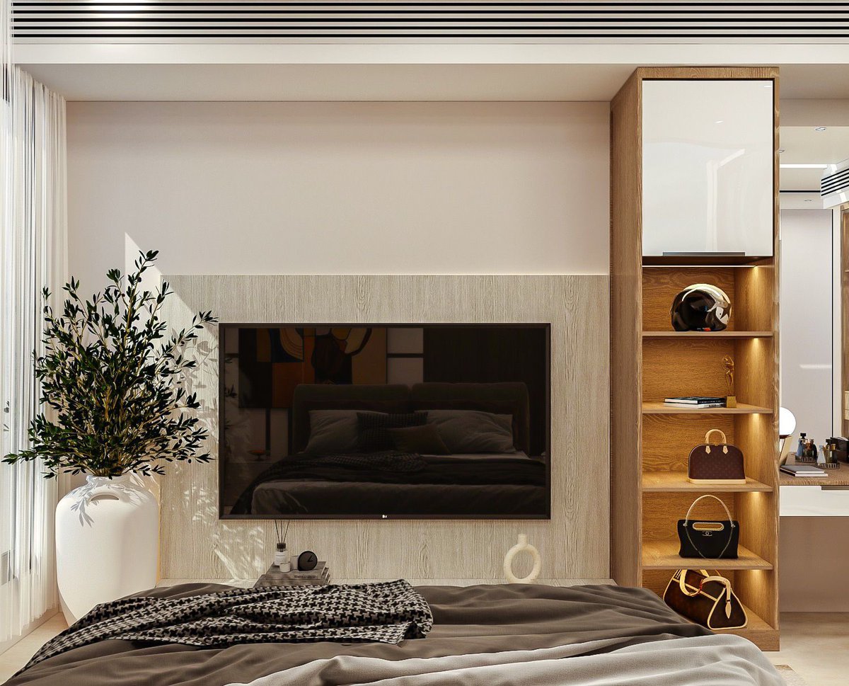 Designer_MA1's tweet image. احد الاعمال في تصميم  غرفة نوم ✨

للاستشارات والتواصل : wa.me/message/KE4SXH…