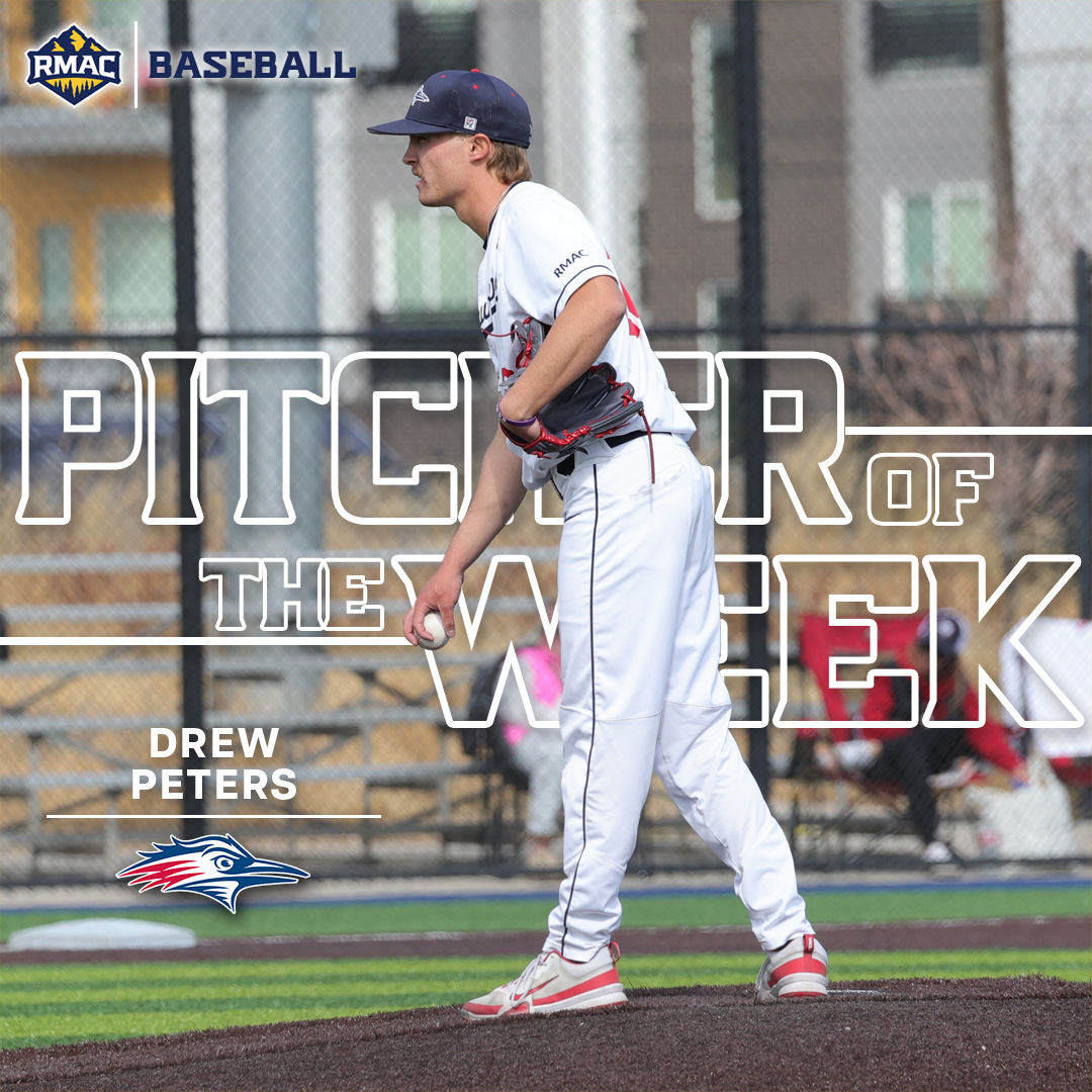 The RMAC Baseball Pitcher of the Week! 

Drew Peters, <a href="/MSUDenverBSB/">MSU Denver Baseball</a>!

#EverythingElevated