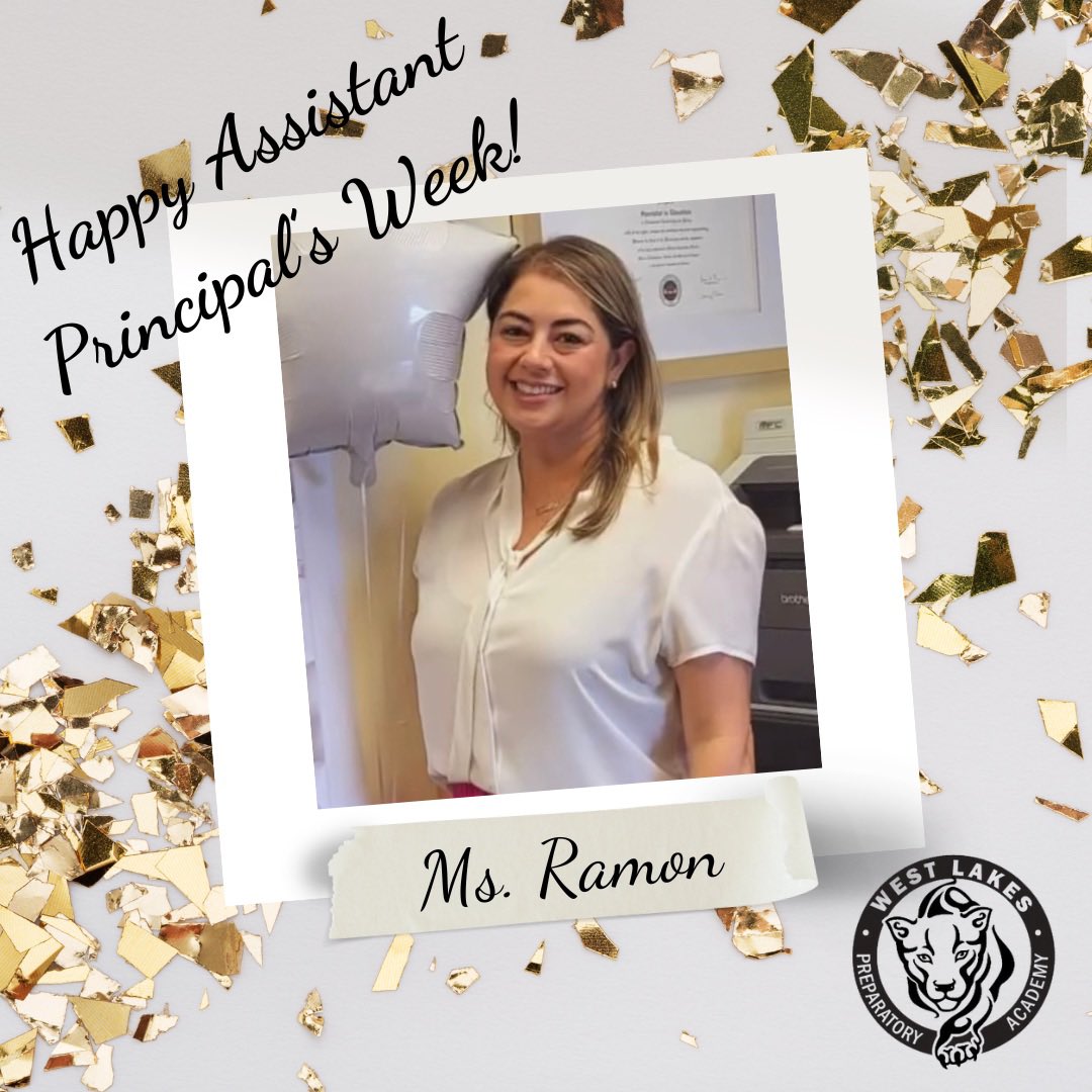 Ms. Ramon maintains a nurturing and supportive atmosphere for everyone. Her dedication and guidance add to a space where individuals are encouraged and valued. Her actions have a positive effect on the school community and the individuals within it.  You deserve to be celebrated.
