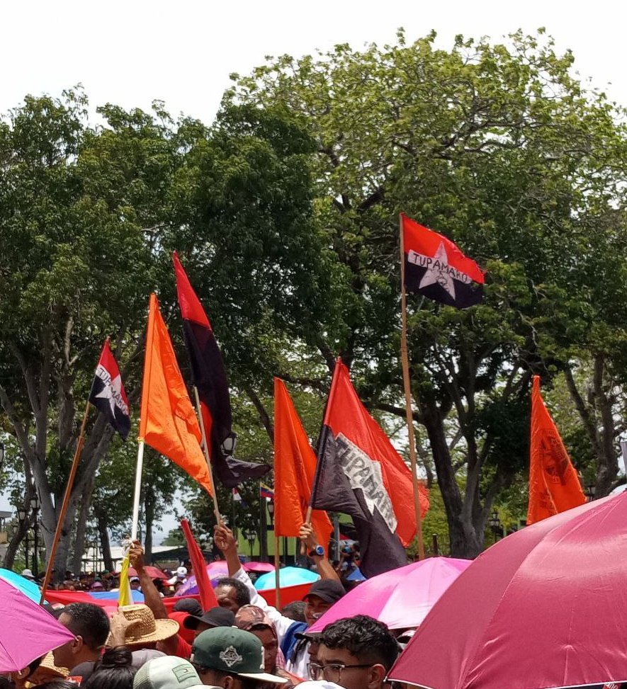TupamaroMRT_'s tweet photo. 🔴⚫ Nuestra militancia rebelde desde el estado @YaracuyMRT2 acompañó al candidato revolucionario a la gobernación del estado el camarada Leonardo Intoci.

📌 Siguiendo las palabras del comandante Chávez, nuestra lucha por la libertad y la justicia exige que estemos unidos, que seamos un solo corazón y una sola conciencia.

#TupamaroEjemploDeLucha