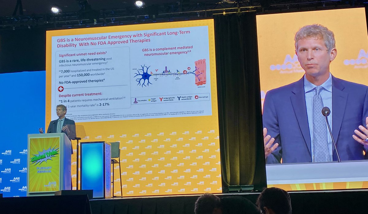 NataliaRostMD's tweet photo. Might we finally have a disease-specific ➕ modifying treatment in GBS ⁉️ When compared to supportive care only, a new agent ANX005 showed faster recovery across functional domains 🙌 #AANAM

How far we have come @AANmember ✅ https://t.co/pVuaj0HQI8