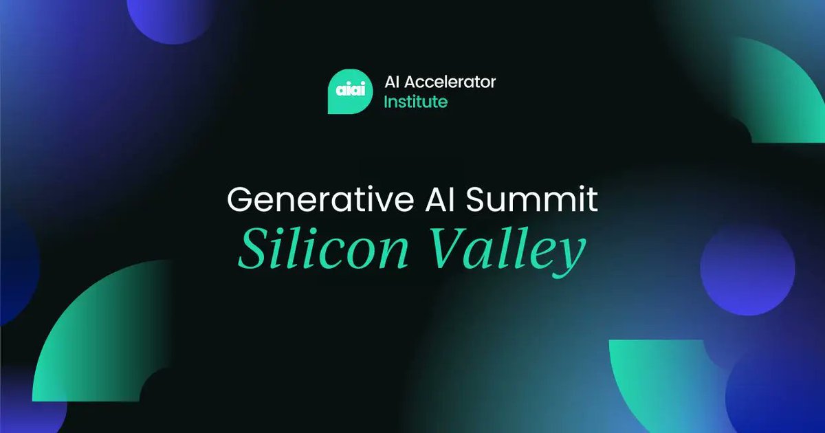 ClickIT_Tech's tweet image. 🎨 Generative AI Summit (April 29–30 | Silicon Valley)
A full 2-day deep dive into synthetic data, AI content creation & real-time vision.
Ideal for ML engineers, researchers & innovation leaders.
Don’t just use AI—build it smarter.
#GenAI #SyntheticData #MLDevelopment