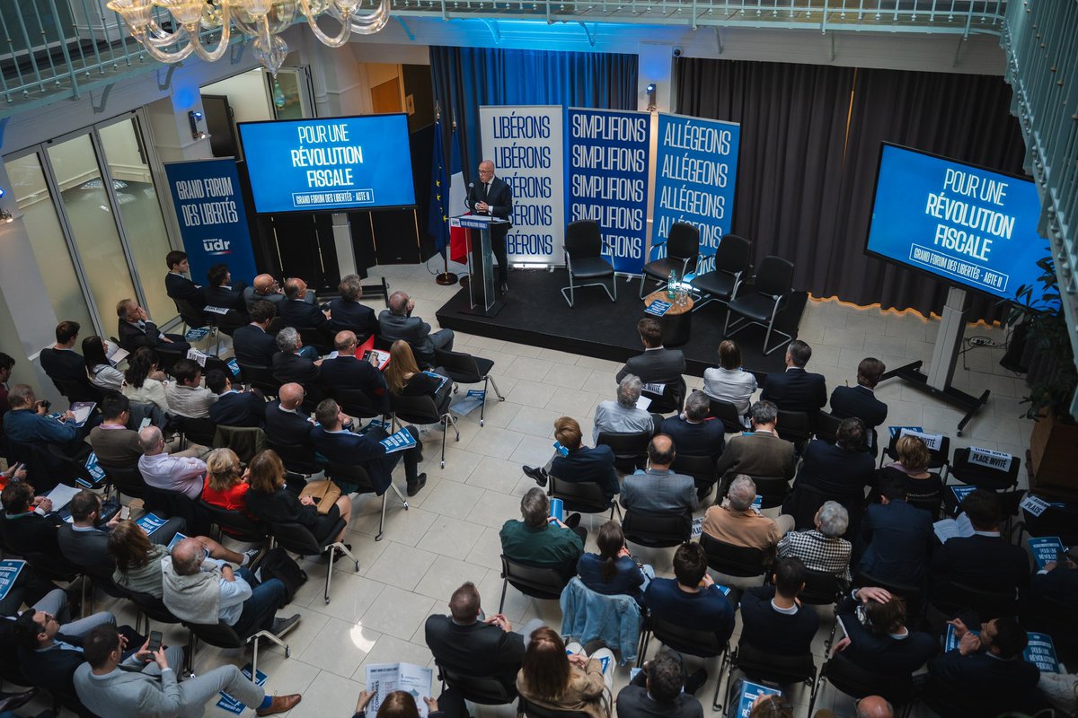 Les trois axes majeurs de notre plan : 

➡️ Libérer le travail
➡️ Libérer l’entreprise
➡️ Libérer la transmission

#RévolutionFiscale