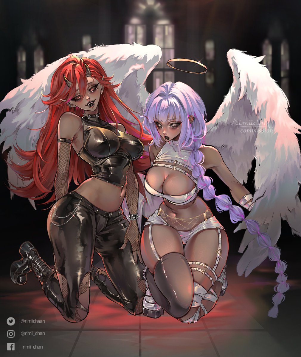 rimiichaan's tweet image. Hi !  #PortfolioDay 
I&apos;m rimii a digital illustrator , drawing mostly edgy girls 🖤