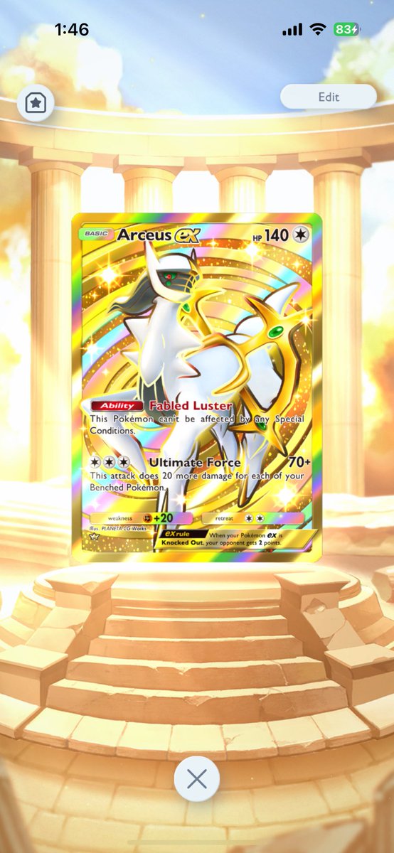 Jschwab96's tweet photo. @PokemonTCGP Definitely try to keep as thematic as possible. https://t.co/MsaX1CW2pK