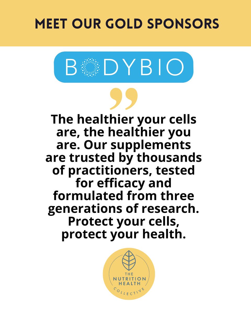 Discover 𝗕𝗼𝗱𝘆𝗕𝗶𝗼 a pioneer in cellular health founded by scientists and driven by real clinical results. This family-run company has spent over 25 years creating science-based supplements. Join us at and meet BodyBio …olicmastery.nutritioncollective.co.uk!