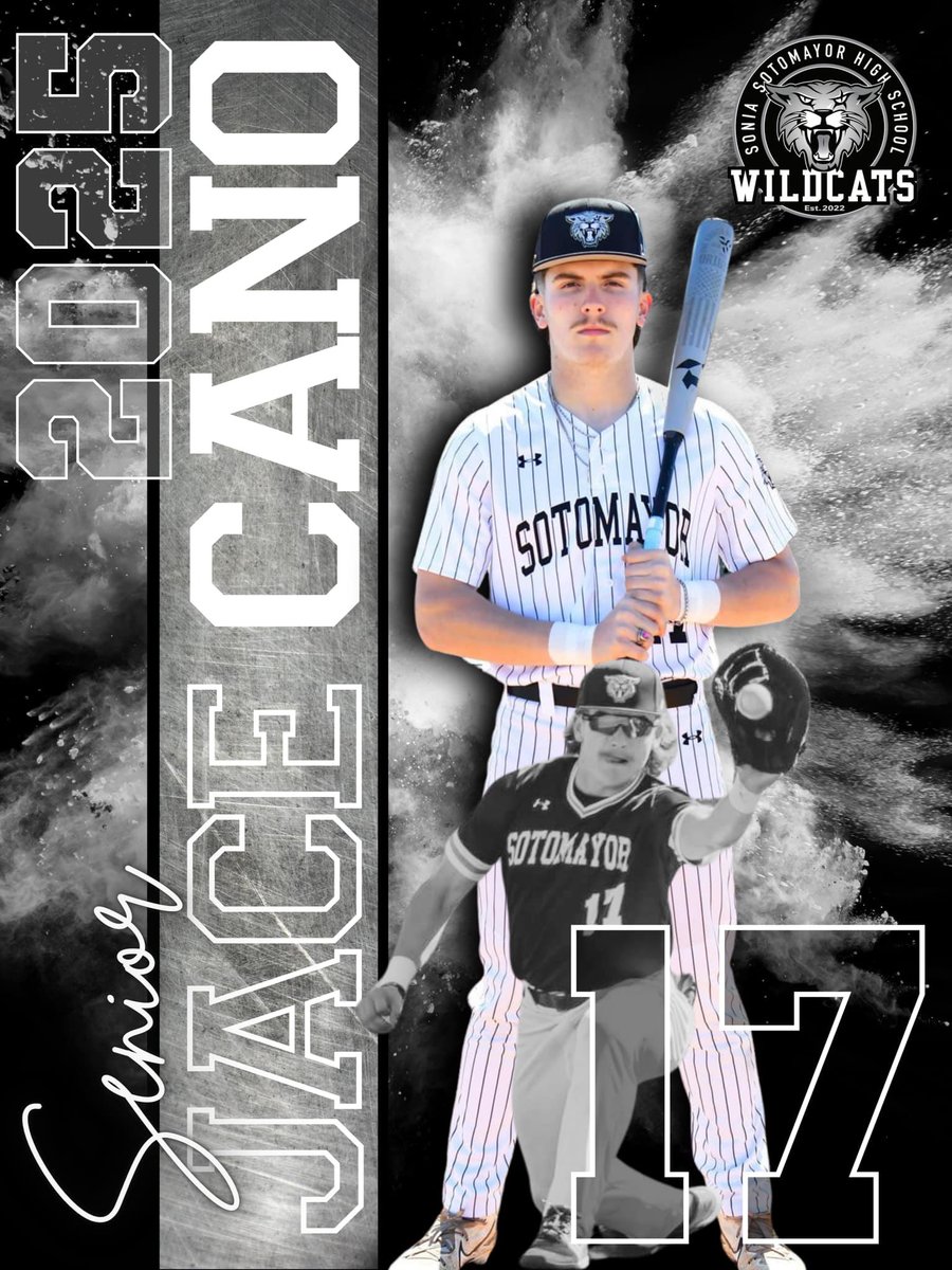 Senior Spotlight: Jace Cano, 3 Year Starter, Dual Sport Athlete, School record for hits