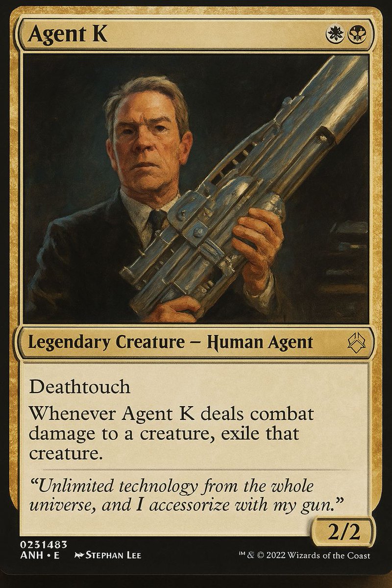 MagicMemeCards's tweet photo. Agent K is ready to tackle the non-believers. Time for another leg up on $MAGICMEMES 

#magicmemes #1000xgem #Solana https://t.co/Qz6441ZmjS