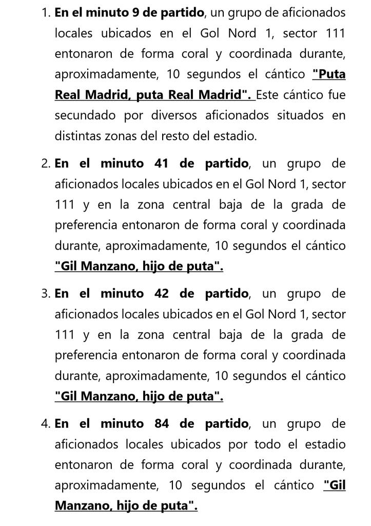 Jordi Martí SER (@jordimartiras) on Twitter photo 📌 La Liga denuncia insultos al Madrid y a Gil Manzano "de forma coral y coordinada" en el último partido entre el Barça y el Betis
<a href="/QueThiJugues/">Què T'hi Jugues</a> 📌 La Liga denuncia insultos al Madrid y a Gil Manzano "de forma coral y coordinada" en el último partido entre el Barça y el Betis
<a href="/QueThiJugues/">Què T'hi Jugues</a>