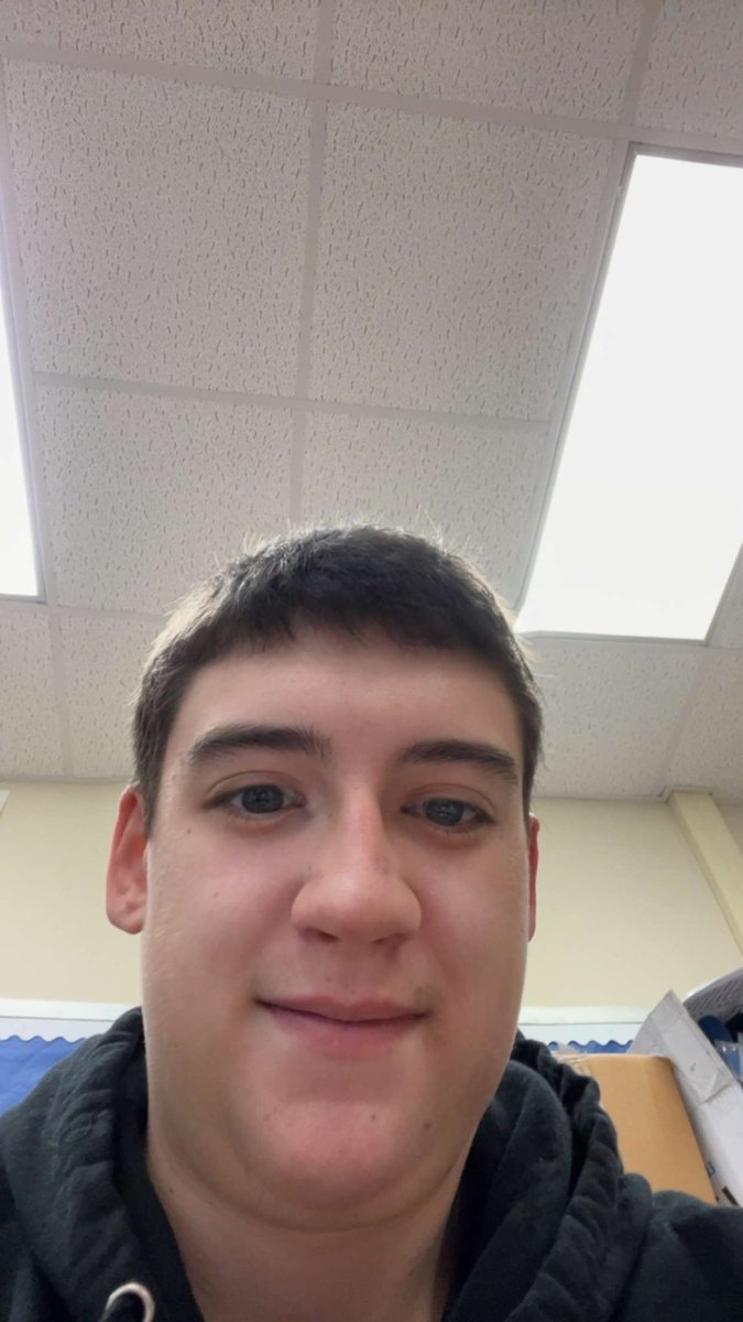 patrickn1975's tweet photo. My son sent me this during his math class today, looking handsome just like his old man... 🤣🤣🤣 https://t.co/LRZAnO2NCv
