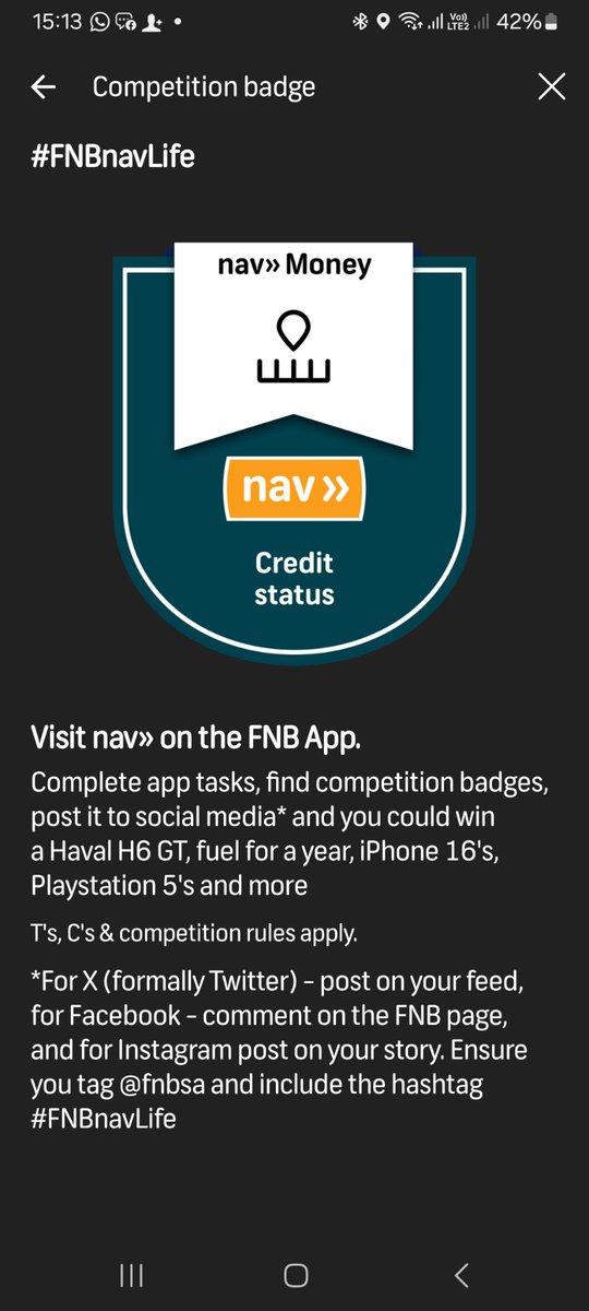 gomomanale's tweet photo. @FNBSA 
#FNB https://t.co/z3B2VlmQrC