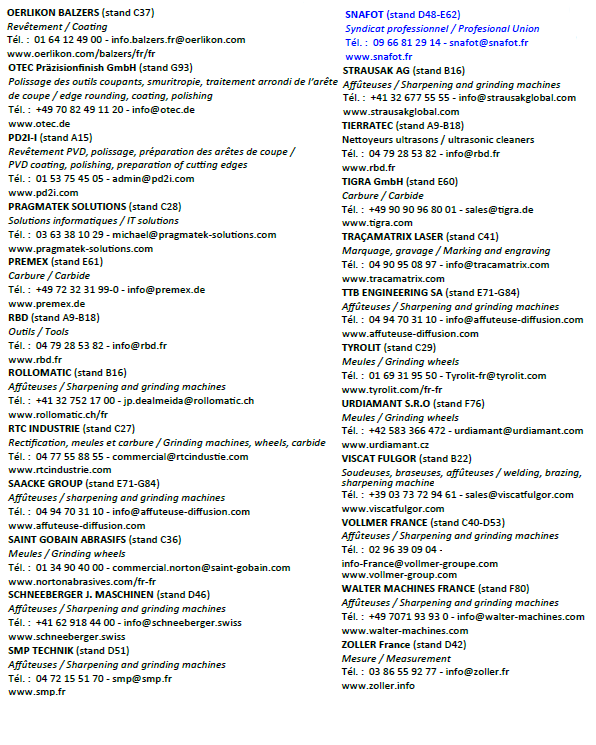 Deux semaines après Aff'Tech 🙌
La liste des exposants est dispo en image pour garder le contact.
 📌Exposants : commentez avec vos coordonnées !

#Snafot2025 #Networking #Exposants #Merci