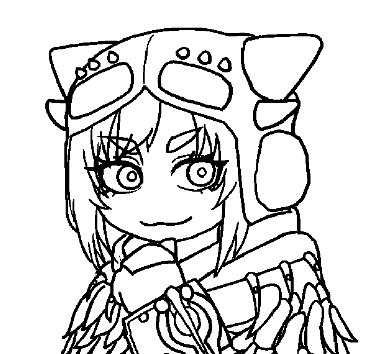 クナファ装備描くのしんど 