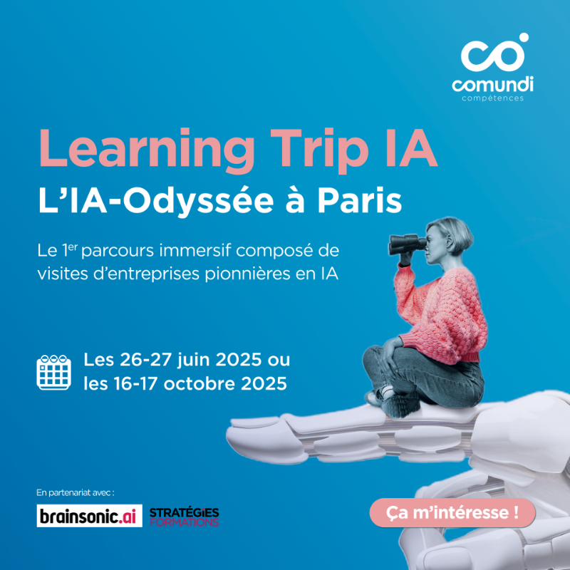 ComundiActu's tweet photo. Transformez votre entreprise avec l'IA 🚀

Participez au Learning Trip à Paris pour découvrir comment l’IA révolutionne les entreprises. Visites immersives, workshops pratiques et une feuille de route claire pour intégrer l’IA dans votre business.

🔍 Inscrivez-vous maintenant !