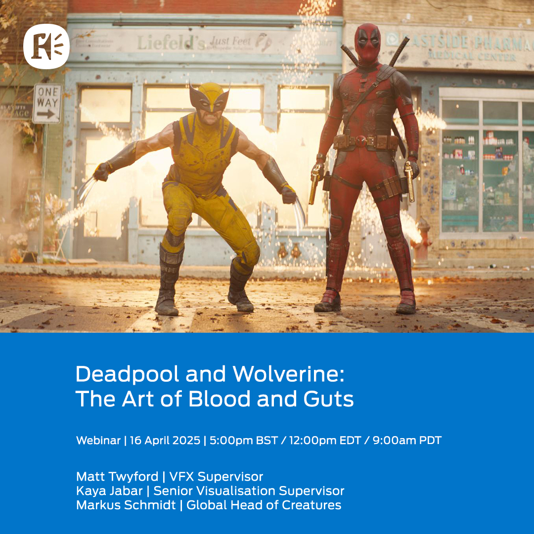 Framestore's tweet photo. Join VFX Supervisor Matt Twyford, Senior Visualization Supervisor Kaya Jabar, and Global Head of Creatures Markus Schmidt as they break down everything in #DeadpoolAndWolverine from #previs to #postvis and the final stitch of The Bus Oner.

Sign up here: https://t.co/E5AVUta5vW https://t.co/bWa8kqbRuE