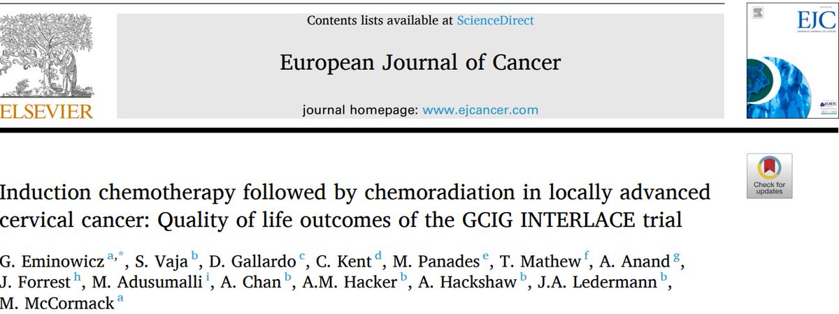 drmpk91's tweet photo. 💥 INTERLACE ticks all the right boxes:
OS ✅ Toxicity ✅ QoL ✅
🧪 Adding induction chemo (IC) before CRT showed an 8% absolute OS benefit at 5 yrs —with a manageable 10% ↑ in grade 3/4 AEs.
But what about QOL? 🤔
No significant QoL drop with IC vs CRT alone, says this substudy https://t.co/gaGqvaeG6M
💪 Survival gain without QoL pain
#GynOnc #GynCSM