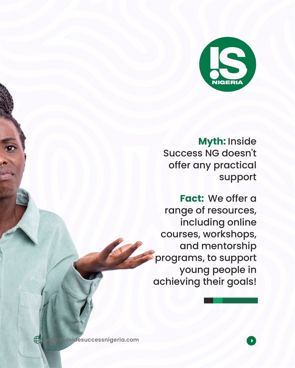 InsideSuccessNg's tweet photo. Get to know us more @insidesuccessng we are a lot more than just a magazine. Click the link on our bio to get started.
#insidesuccessng #Empowerment #youthempowerment https://t.co/9JwmM8xqfM