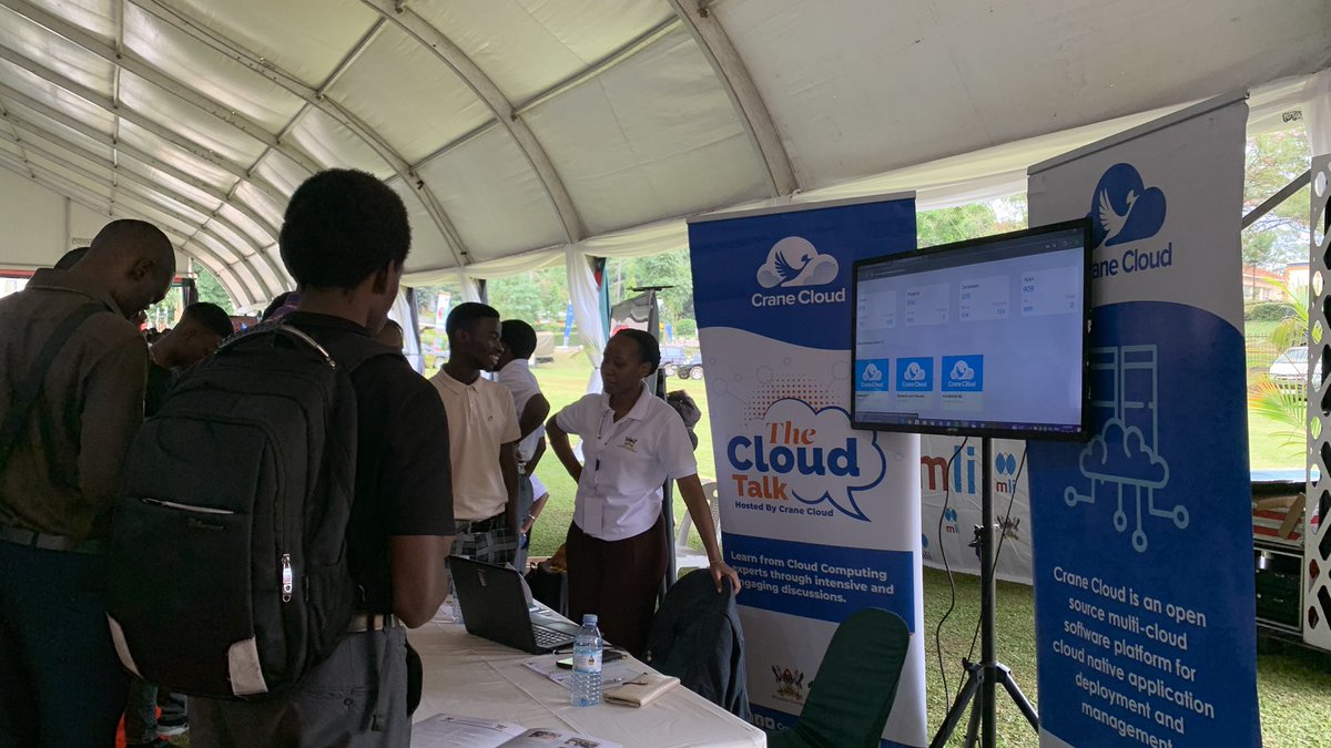 CraneCloud_io's tweet photo. As Day 1 of #MakRif2025 comes to an end, we want to appreciate everyone that came by to know more about #CraneCloud Platform. Check out our website ๐๐ฝ https://t.co/utaEokNUUH to deploy.
See you tomorrow for Day 2
@RIFMakerere @Makerere @MakCoCIS https://t.co/jJJXWd9fxa