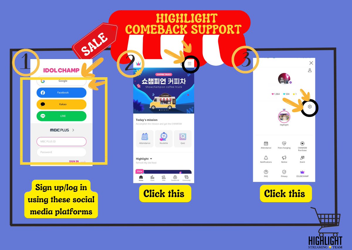 HIGHLIGHT100M's tweet photo. ‼️ IDOL CHAMP guide (2025 ver.) ‼️
 
app 🔗:
play store- https://t.co/Ky11EIVndN
app store- https://t.co/taSYnX9gZL

#HIGHLIGHT #하이라이트 #BEAST #비스트 @Highlight_AUent https://t.co/VtrbYb1CkD