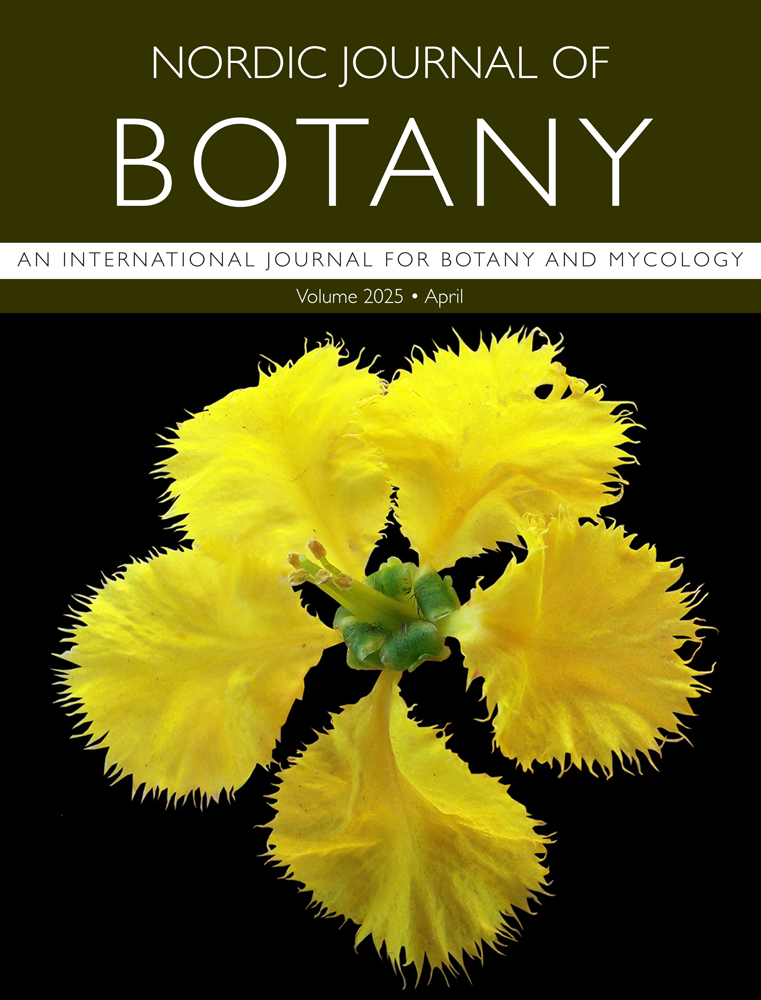 Nordic Journal of Botany (@nordicjbotany) on Twitter photo NEW ISSUE: The NJB April issue is out! The cover features Schwannia schwannioides from the paper by de Almeida & Pellegrini.
vist.ly/3mzcavg
#OpenAccess <a href="/NordicOikos/">Nordic Society Oikos</a> NEW ISSUE: The NJB April issue is out! The cover features Schwannia schwannioides from the paper by de Almeida & Pellegrini.
vist.ly/3mzcavg
#OpenAccess <a href="/NordicOikos/">Nordic Society Oikos</a>
