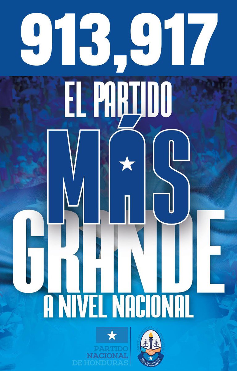 PapiOcotepeque's tweet photo. ¡Somos los más Grandes! ¡Gracias Nacionalistas! https://t.co/amWhrI6flK