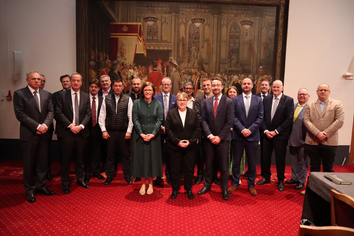 ADSgroupUK's tweet photo. This morning, we joined colleagues from the @cityoflondon at a roundtable with Minister for Defence Procurement @meaglemp MP, MP for Farnborough and Chair of the APPG for Defence @Ms_Alex_Baker MP, and @lukejcr MP, focussing on access to finance for defence and security. https://t.co/Aa8VGsMiZu